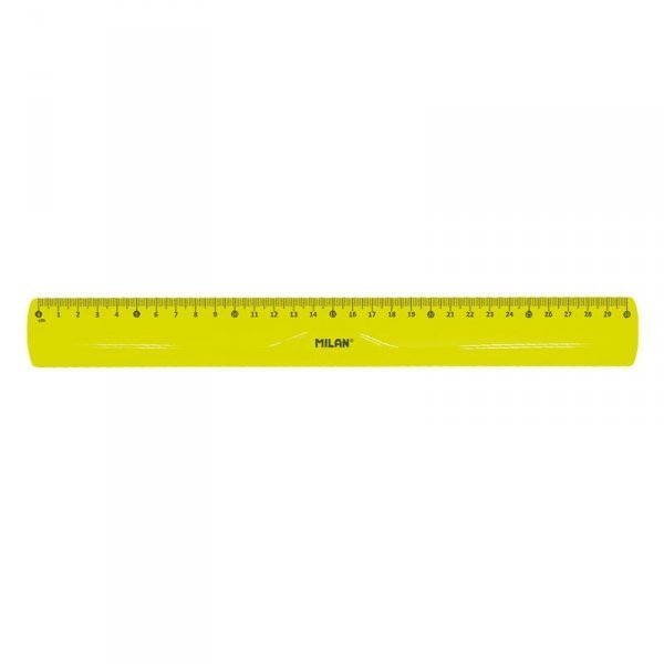 Linijka plastikowa elastyczna flexi ACID Milan 30 cm żółta (353801Y)