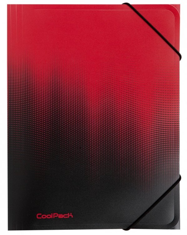 Teczka na dokumenty A4 CoolPack czerwone ombre, CRANBERRY (29876CP)