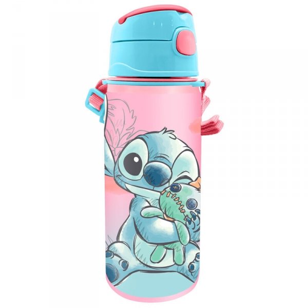BIDON ALUMINIOWY BUTELKA LILO I STITCH 600 ml (ST00055)