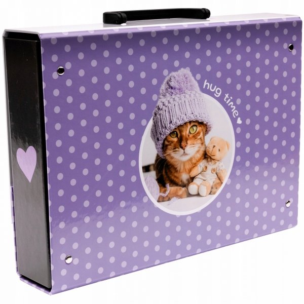 Gruba teczka z rączką A4 THE SWEET PETS KOTEK (25979)