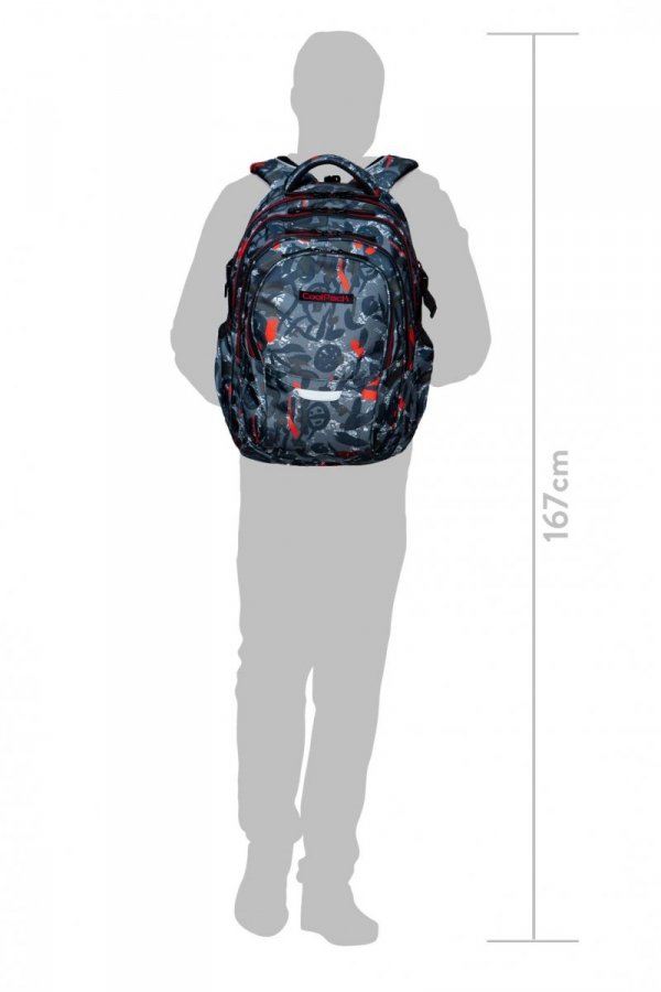 Plecak CoolPack FACTOR w kolorowe bloki, BLOX (B02014)
