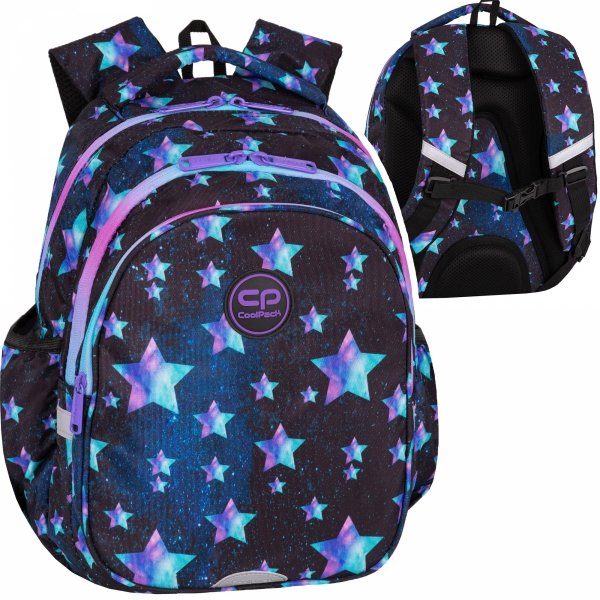 Plecak wczesnoszkolny CoolPack JERRY 21 L gwiazdy, STAR NIGHT (F029830)