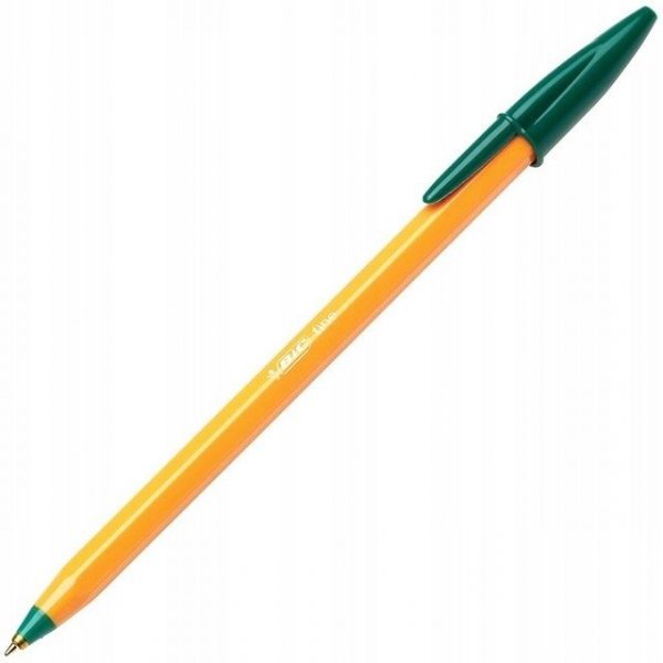 Długopis BIC Orange Original Fine wkład zielony (01137)