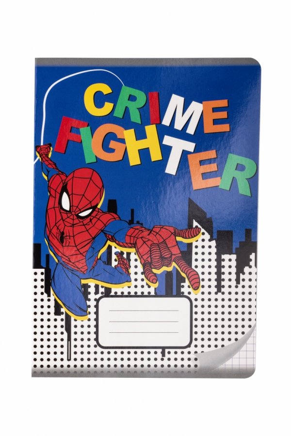 Zeszyt A5 w kratkę 16 kartek SPIDERMAN SPIDER MAN (13808)