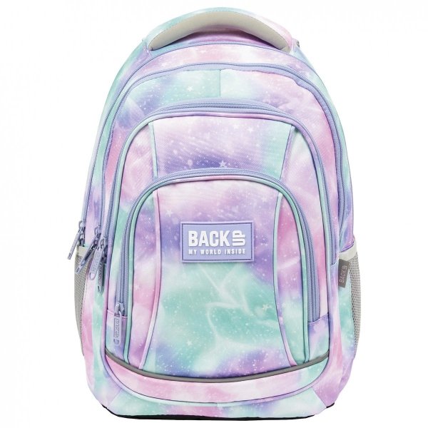 Plecak szkolny młodzieżowy BackUP 26 L pastelowy kosmos, VINCENT (PLB5A19)