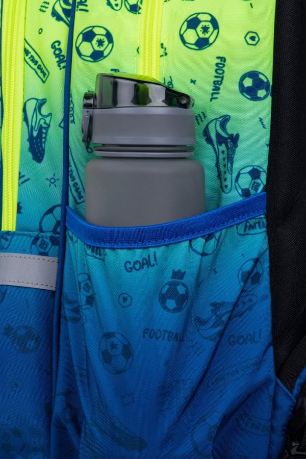 Plecak CoolPack BASE 27 L piłka nożna,  FOOTBALL 2T (F027339)