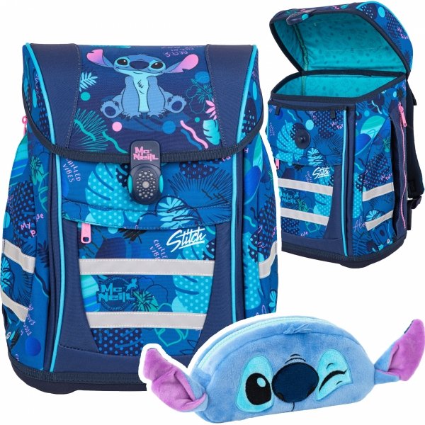 ZESTAW 2 el. Tornister Plecak kasetonowy CoolPack TENERIS 18 L STITCH (F137780SET2CZ)