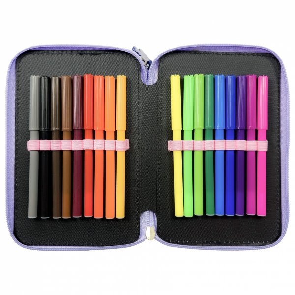 ZESTAW 7 el. Tornister szkolny ergonomiczny UNICORN Jednorożec (TEMBJR15SET7CZ)