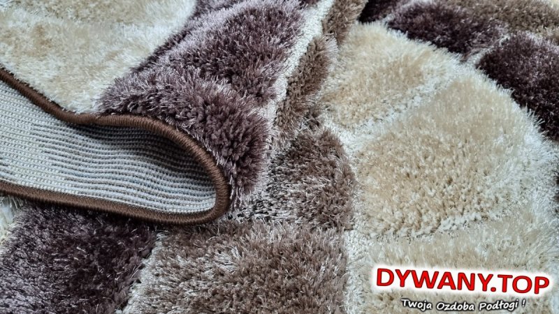 SEHER 3D brown-vizon beżowy