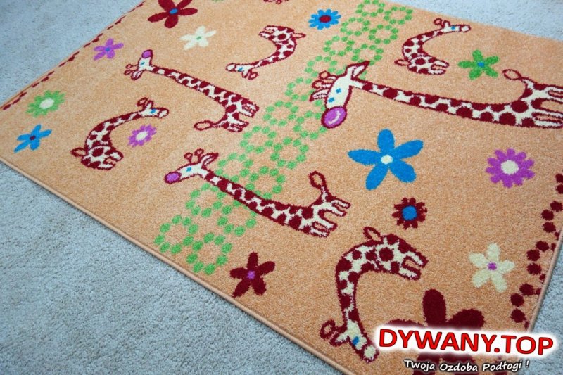 FUNKY GIRAFFE morela /apricot 133x180