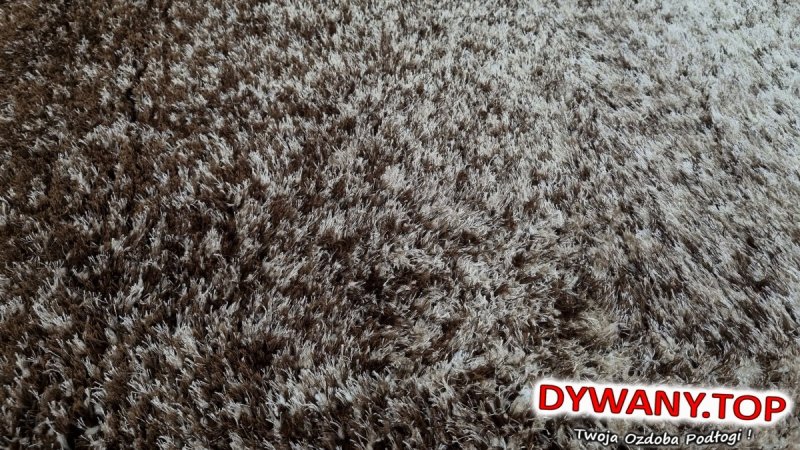 PUFFY STYLE brąz brown vizon 3D