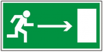 Kierunek do wyjścia drogi ewakuacyjnej w prawo 102  (PF)