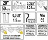 ŁAŃCUCH TNĄCY DO PILARKI 20'' .325 1.5MM 76Z