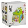 Kostka edukacyjna sorter z pianinkiem krokodyl 4w1