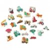 Puzzle w puszce pojazdy 24 puzzle