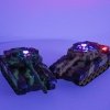 Czołgi zdalnie sterowane na pilota RC War Tank 9993 2,4GHz zestaw 2 sztuk