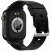 Smartwatch Gravity GT15-5 Czarny Pasek Silikonowy + Tytanowa Bransoleta