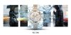 Smartwatch Damski Veltori VT350-1 Bransoleta Różowe Złoto
