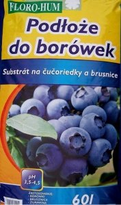 ZIEMIA - DO BORÓWEK -  60 L.