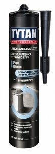 USZCZELNIACZ DEKARSKI BITUMICZNY TYTAN 280ML SREBRNY