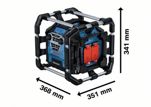 RADIO AKUMULATOROWE GPB 18V-5 SC DAB+  0*AH