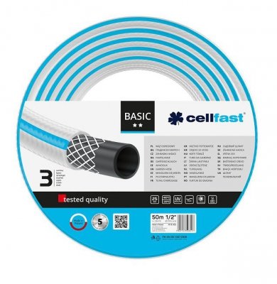 WĄŻ OGRODOWY BASIC 1/2&#039;&#039; 50MB