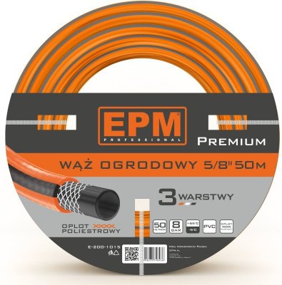 WĄŻ ZBROJONY DO URZĄDZEŃ ZRASZAJĄCYCH 5/8  50MB PREMIUM
