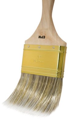 PĘDZEL ANGIELSKI PŁASKI WOOD 76MM - 3&#039;