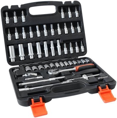ZESTAW NARZEDZIOWY 1/4&#039;&#039; 52 SZTUKI