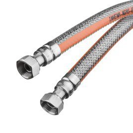 PRZEWÓD ELASTYCZNY DO GAZU W OSŁONIE PVC INVENA 150 CM&#039;