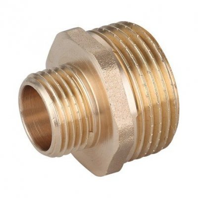ZŁĄCZKA MOSIĘŻNA NYPEL REDUKCYJNY 3/4&#039;&#039;X1&#039;&#039;&#039;