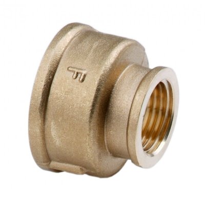 ZŁĄCZKA MOSIĘŻNA MUFA REDUKCYJNA 3/4&#039;&#039;X1/2&#039;&#039;