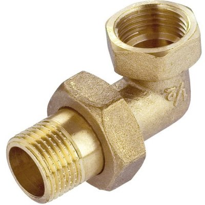 ZŁĄCZKA MOSIĘŻNA ŚRUBUNEK KĄTOWY ORING 1/2&#039;&#039;