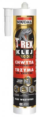KLEJ MONTAŻOWY HYBRYDOWY 290ML T-REX GOLD