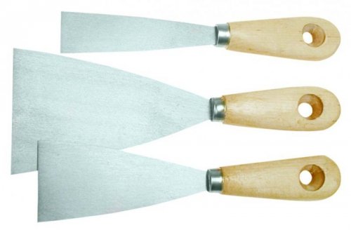 SZPACHELKI MALARSKIE KOMPLET 3-SZTUKOWY  (3,5,8CM)