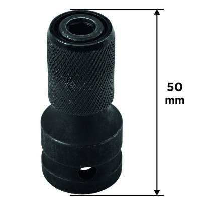 ADAPTER Z 1/2&#039; KWADRAT NA 1/4&#039;HEX