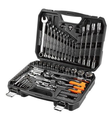 ZESTAW KLUCZY NASADOWYCH 1/4&#039;&#039;,1/2&#039;&#039; 77 CZĘŚCI CRV