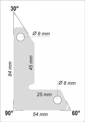 MAGNETYCZNE UCHWYTY SPAWALNICZE 25 KG 2 SZTUKI