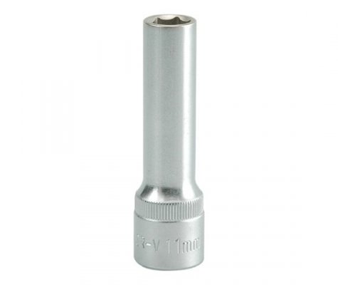 NASADKA DŁUGA 6-KĄTNA CHROMOWANA 1/2&#039;&#039; 11MM