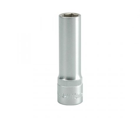 NASADKA DŁUGA 6-KĄTNA CHROMOWANA 1/2&#039;&#039; 13MM