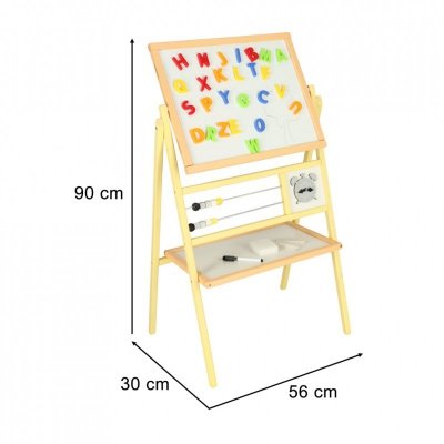 Tablica kredowa magnetyczna liczydło 30 x 56 x 90 cm
