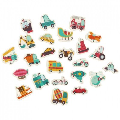 Puzzle w puszce pojazdy 24 puzzle