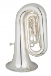 ANDREAS EASTMAN tuba C model EBC836S, PROFESSIONAL, 6/4, 4 wentyle tłokowe, posrebrzana, z futerałem