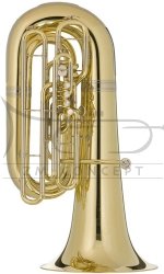 MELTON MEINL WESTON tuba B Fafner 1955P-L, 5/4, 4 wentyle tłokowe, lakierowana, z futerałem