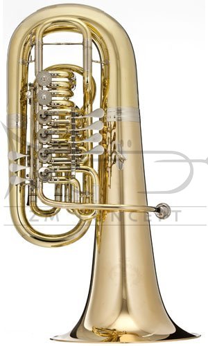 B&amp;S tuba F SPECIAL Alessandro Fossi 56AFT-1-0GB, (4+2), lakierowana, z futerałem