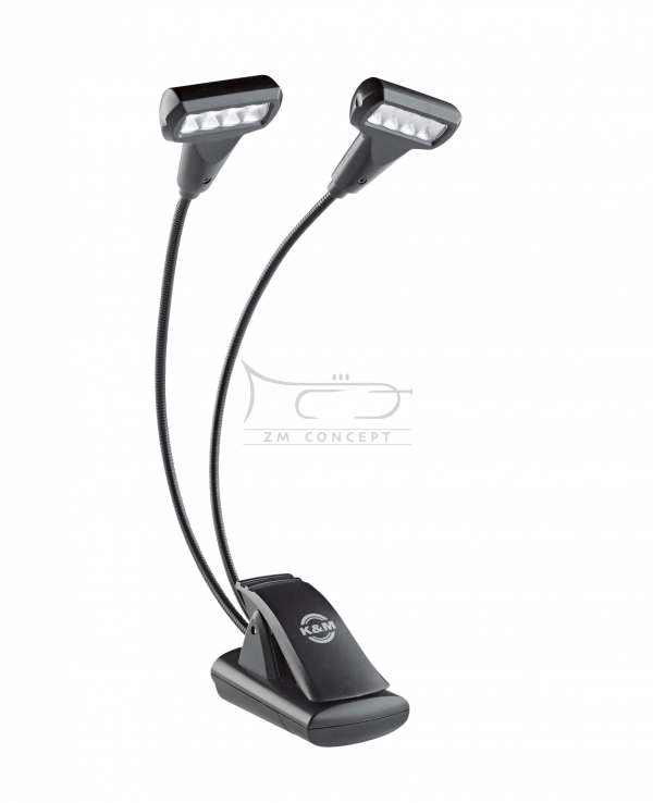 K&amp;M 12273 lampka Music Stand Light »Double4 LED T-Model FlexLight K&amp;M«