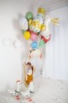 Balon foliowy Owieczka, 87x57.5 cm, mix