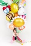 Balon foliowy Słońce, 90 cm, mix