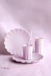 Kubeczki plastikowe Falbanka, 220 ml, fioletowy (1 karton / 24 op.) (1 op. / 4 szt.)