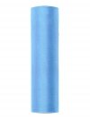 Organza Gładka, błękit, 0,16 x 9m (1 szt. / 9 mb.)